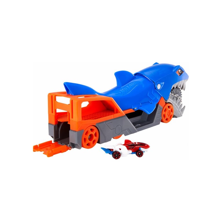Ігровий набір Hot Wheels Вантажівка-транспортер "Акуляча паща" (GVG36) - фото 3