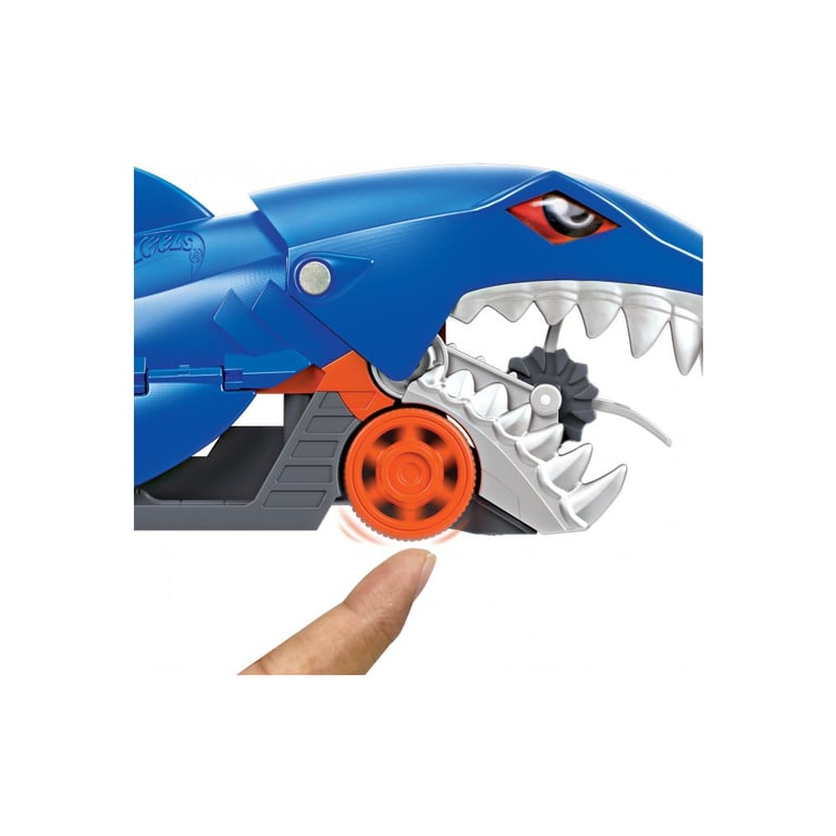 Ігровий набір Hot Wheels Вантажівка-транспортер "Акуляча паща" (GVG36) - фото 4