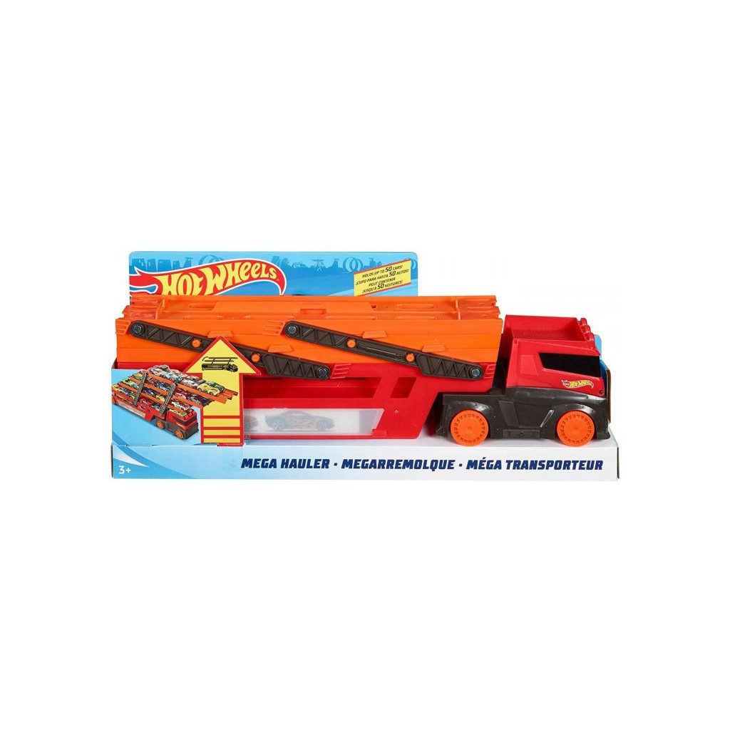 Ігровий набір Hot Wheels Вантажівка-транспортер (GHR48) - фото 2 Ігровий набір Hot Wheels Вантажівка-транспортер (GHR48) - фото 2