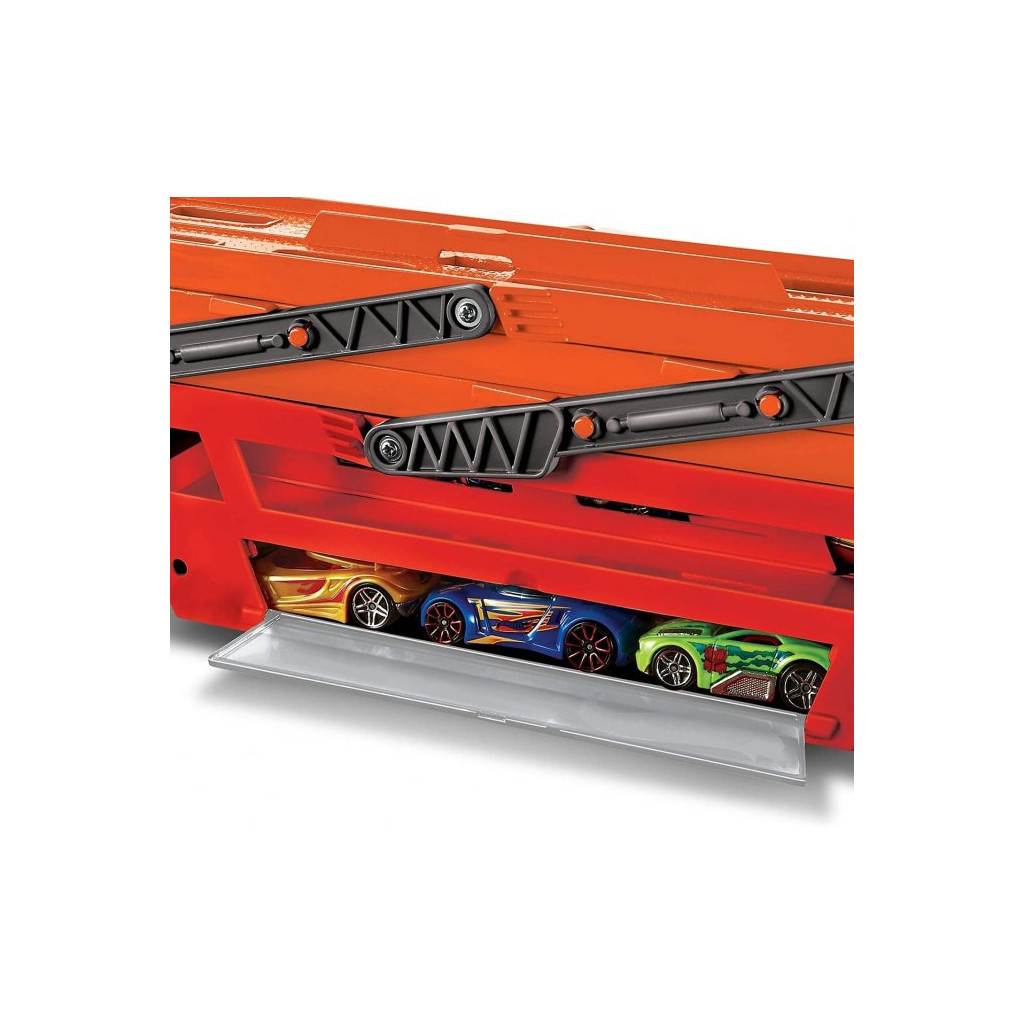 Ігровий набір Hot Wheels Вантажівка-транспортер (GHR48) - фото 6 Ігровий набір Hot Wheels Вантажівка-транспортер (GHR48) - фото 6