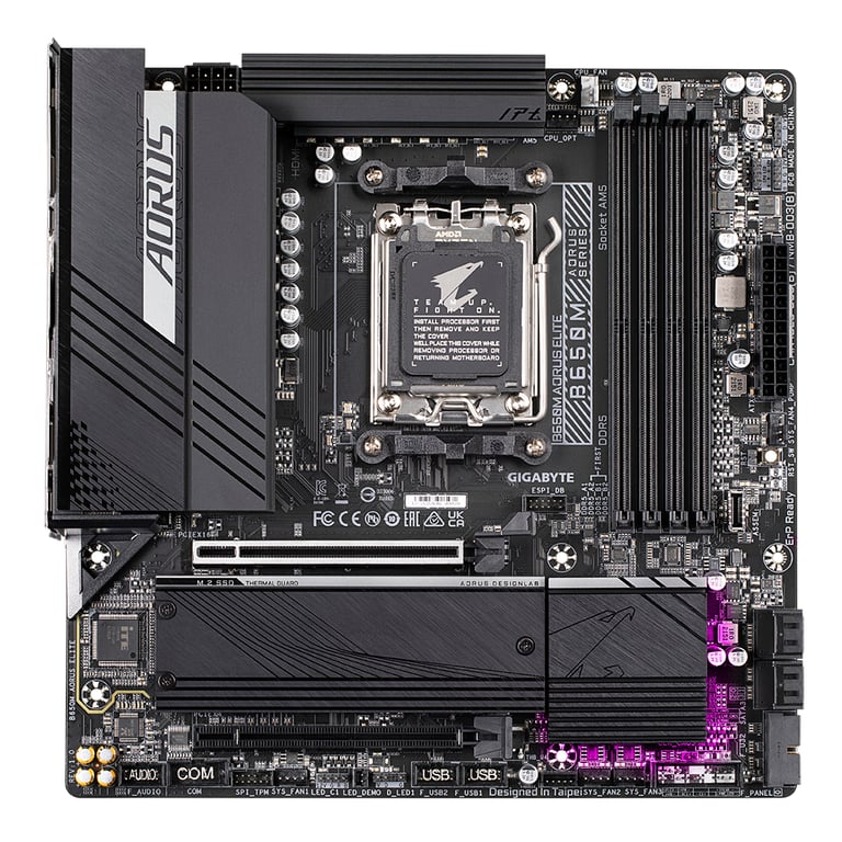 Материнська плата GIGABYTE B650M AORUS ELITE - фото 2