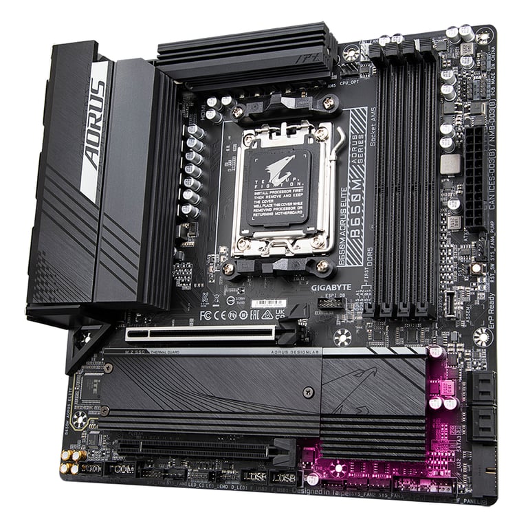 Материнська плата GIGABYTE B650M AORUS ELITE - фото 4