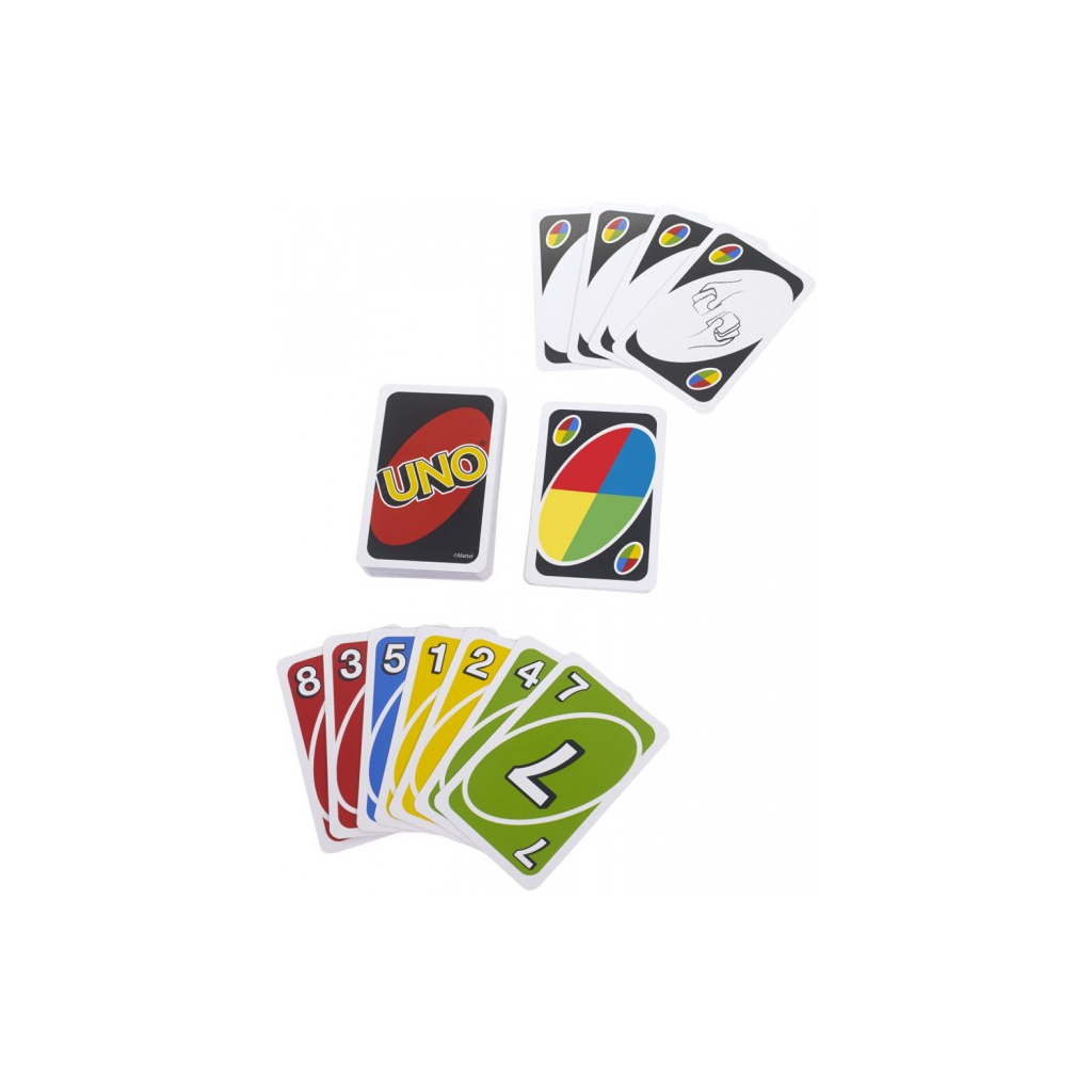 Настільна гра UNO UNO (W2085) - фото 2 Настільна гра UNO UNO (W2085) - фото 2