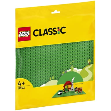 Конструктор LEGO Classic Базова пластина зеленого кольору (11023) - фото 1