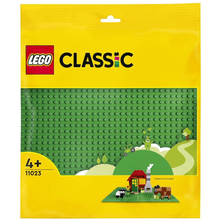 Конструктор LEGO Classic Базова пластина зеленого кольору (11023) - фото 5