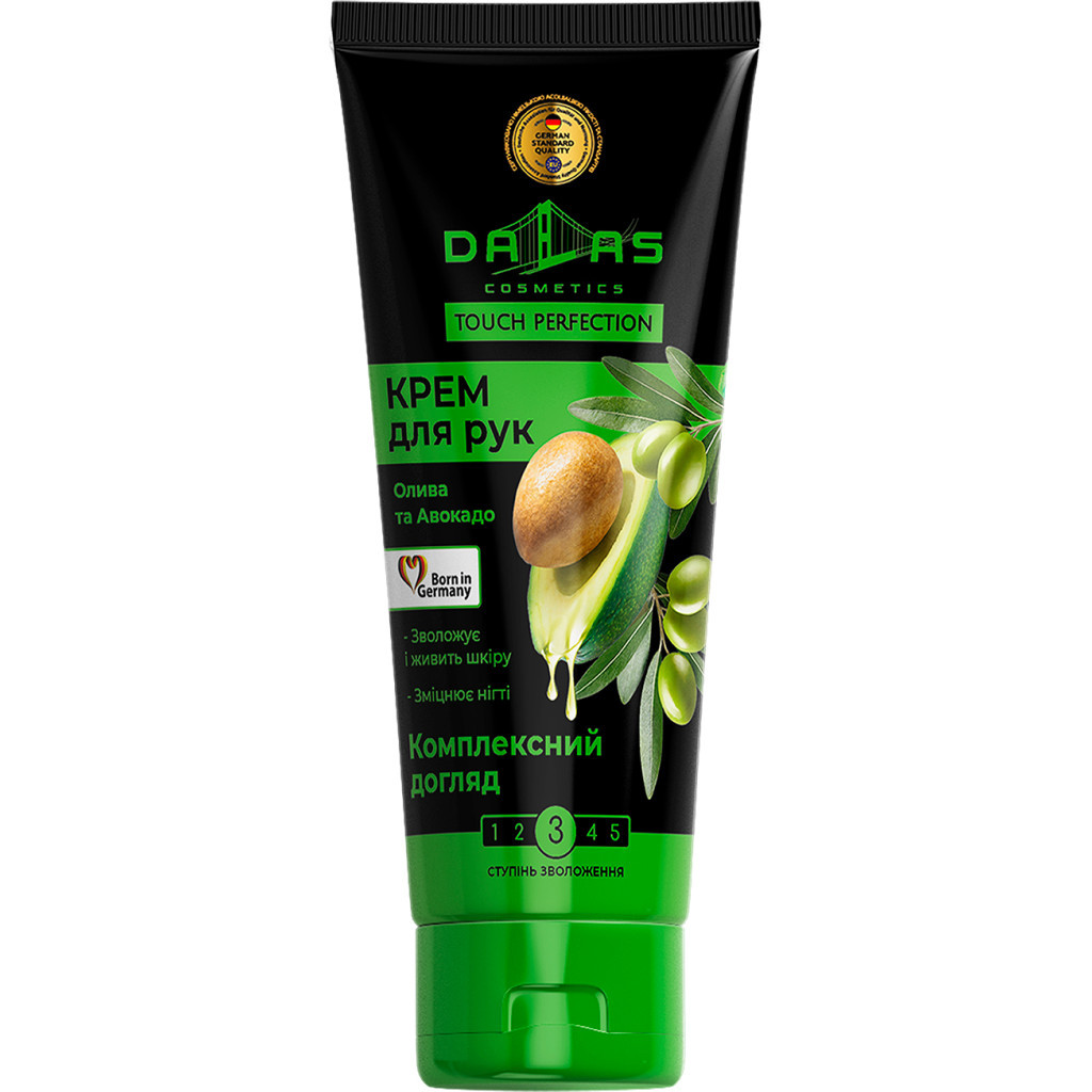 Крем для рук Dalas Cosmetics Олива та авокадо 75 мл (4260637729972) Крем для рук Dalas Cosmetics Олива та авокадо 75 мл (4260637729972)