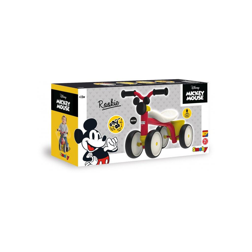 Біговел Smoby Toys Міккі Маус. Роккі (721404) - фото 4 Біговел Smoby Toys Міккі Маус. Роккі (721404) - фото 4