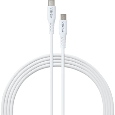 Дата кабель USB-C to USB-C 1.0m 60W TPE Vinga (VCDCCCM231) - фото 1