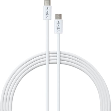 Дата кабель USB-C to USB-C 1.0m 100W E-Mark chip PVC Vinga (VCDCCCM251) - фото 1