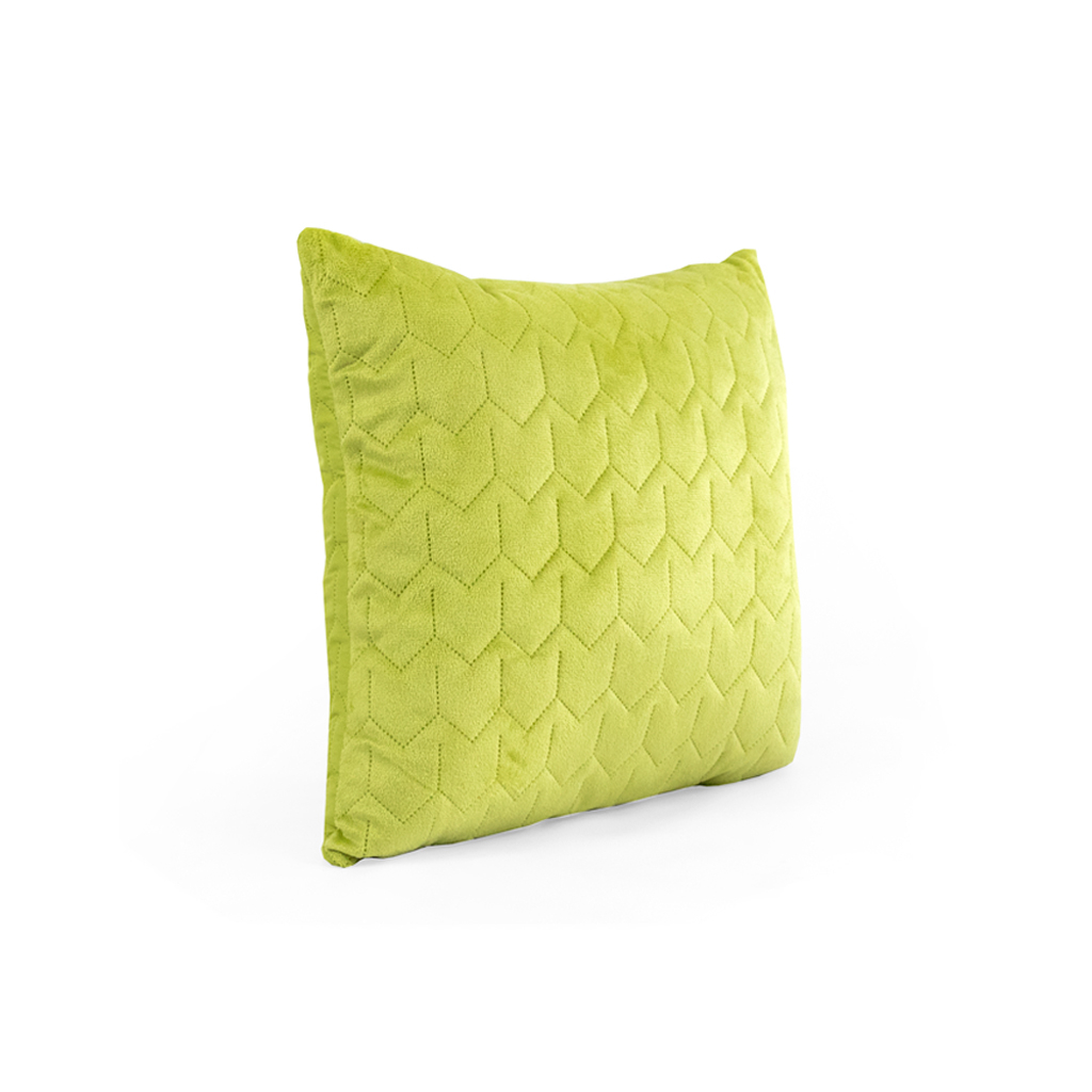 Подушка Руно декоративна Velour Green banana 40х40 (311.55_Green banana) - фото 1