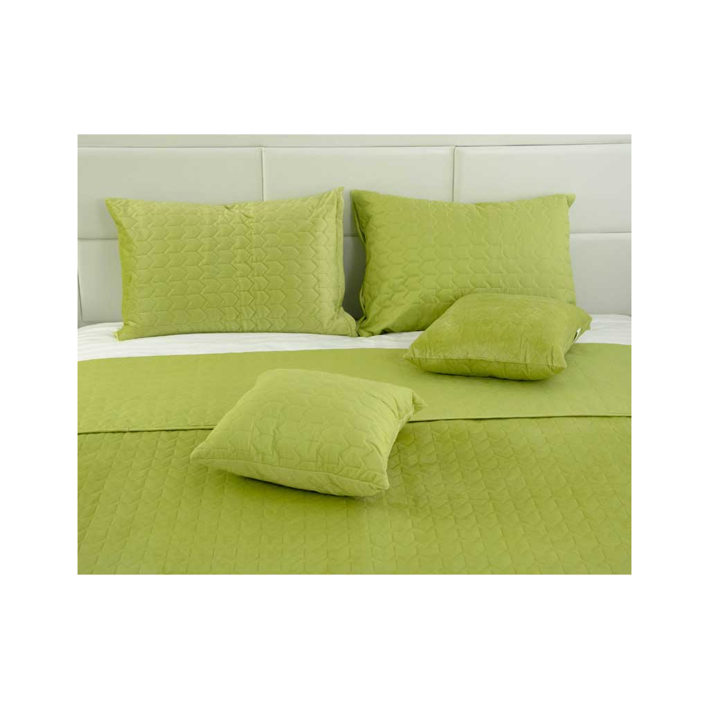 Подушка Руно декоративна Velour Green banana 40х40 (311.55_Green banana) - фото 2 Подушка Руно декоративна Velour Green banana 40х40 (311.55_Green banana) - фото 2