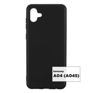 Чохол до мобільного телефона Armorstandart Matte Slim Fit Samsung A04 (A045) Black (ARM63897) - фото 1