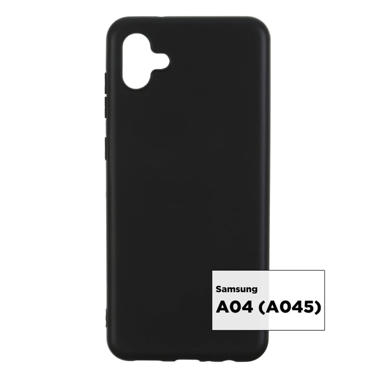 Чохол до мобільного телефона Armorstandart Matte Slim Fit Samsung A04 (A045) Black (ARM63897) - фото 1