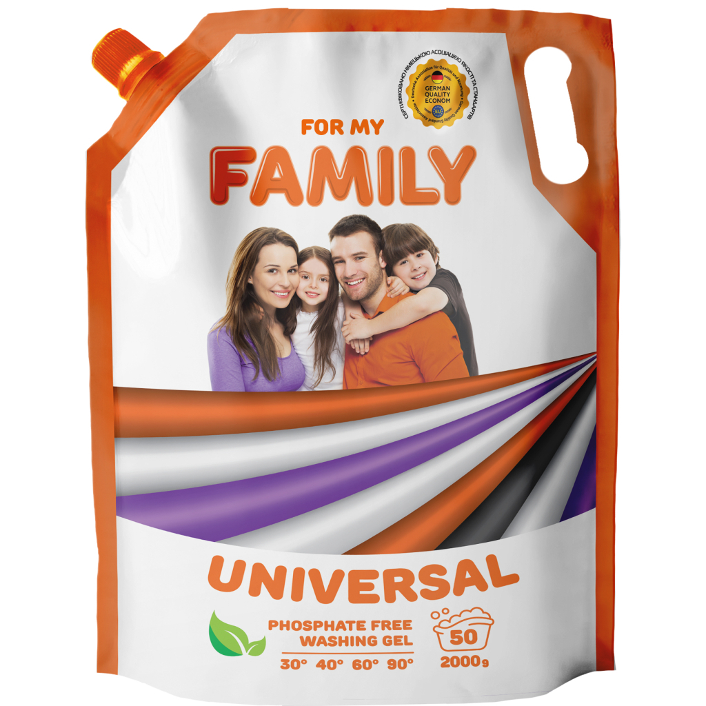 Гель для прання Family 2K Універсальний 2 кг (4260637721211) - фото 1 Гель для прання Family 2K Універсальний 2 кг (4260637721211) - фото 1
