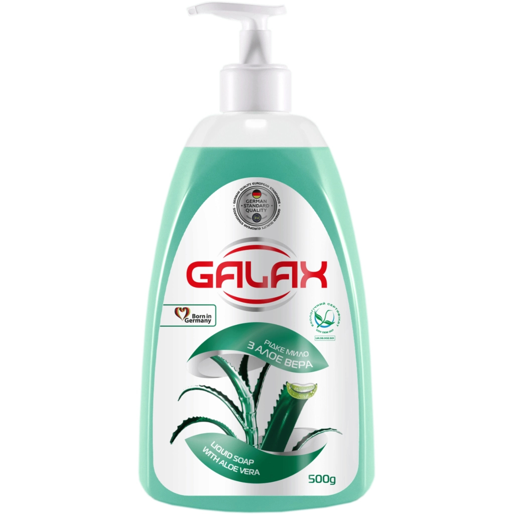 Рідке мило Galax Алое вера 500 г (4823128000846) Рідке мило Galax Алое вера 500 г (4823128000846)