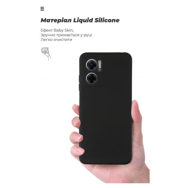 Чохол до мобільного телефона Armorstandart ICON Case Xiaomi Redmi 10 5G/11 Prime 5G/Note 11E 5G Black (ARM61851) - фото 5
