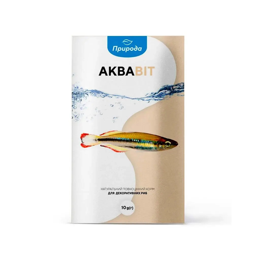 Корм для риб Природа "Аквавіт" 10 г (4820157401194) - фото 1