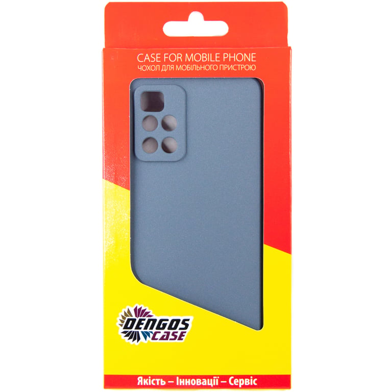 Чохол до мобільного телефона Dengos Carbon Xiaomi Redmi 10 2022 (grey) (DG-TPU-CRBN-155) - фото 4