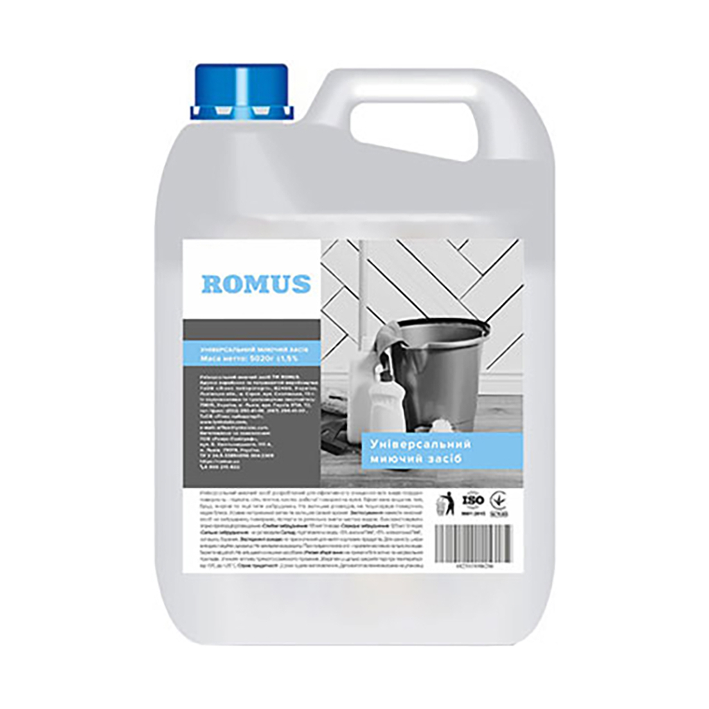 Засіб для миття підлоги Romus універсальний 5 л (4823019006286) Засіб для миття підлоги Romus універсальний 5 л (4823019006286)