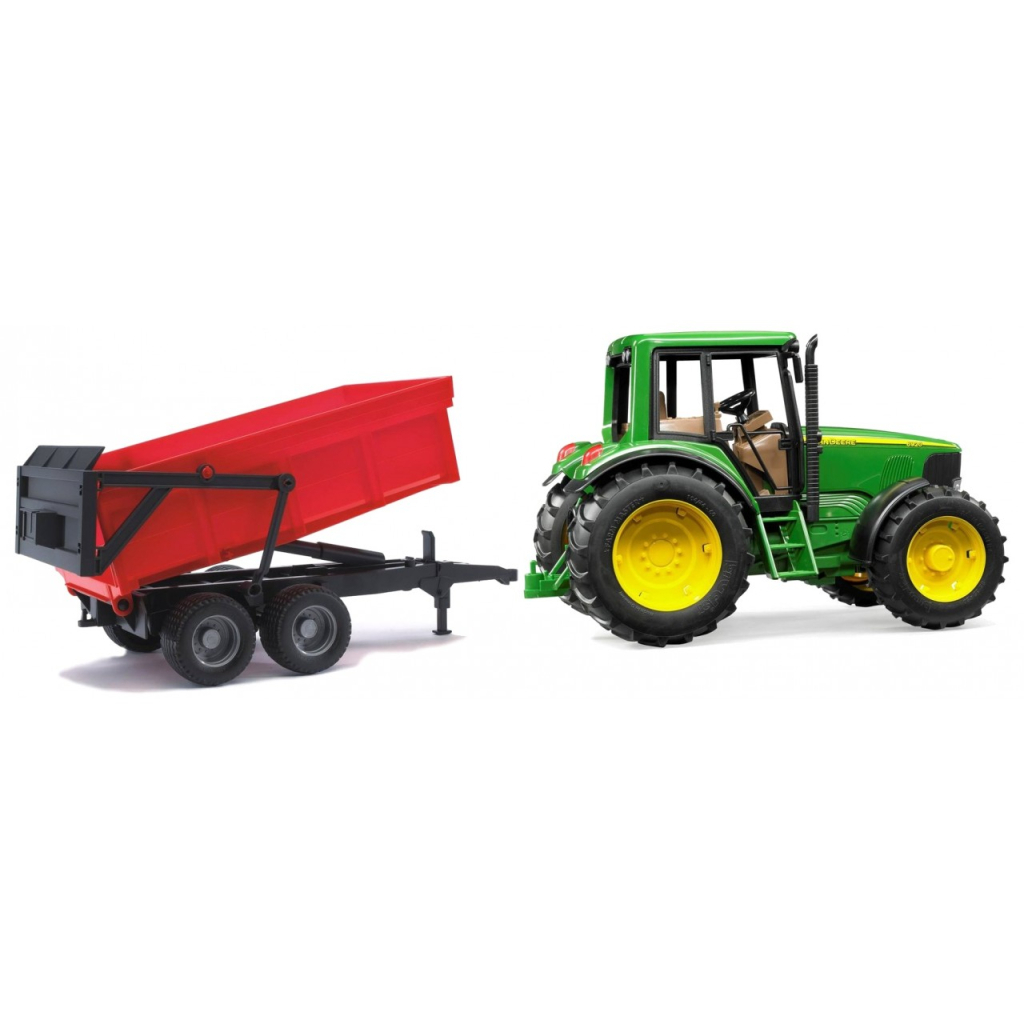 Спецтехніка Bruder трактор John Deere 6920 із причепом (02057) - фото 3 Спецтехніка Bruder трактор John Deere 6920 із причепом (02057) - фото 3