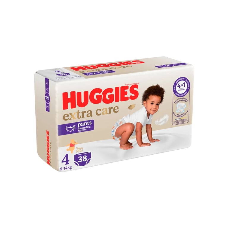 Підгузки Huggies Extra Care Pants 4 9-14 кг 38 шт (5029053549323) - фото 2