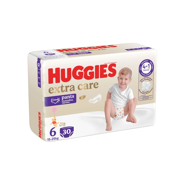 Підгузки Huggies Elite Soft 6 (15-25 кг) Mega 30 шт (5029053582436) - фото 2