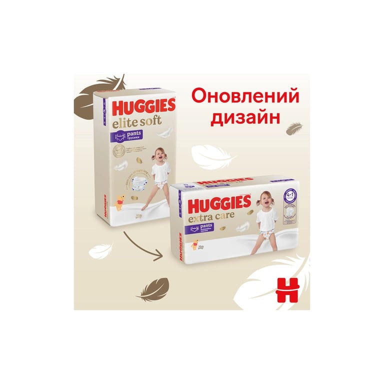 Підгузки Huggies Elite Soft 6 (15-25 кг) Mega 30 шт (5029053582436) - фото 3