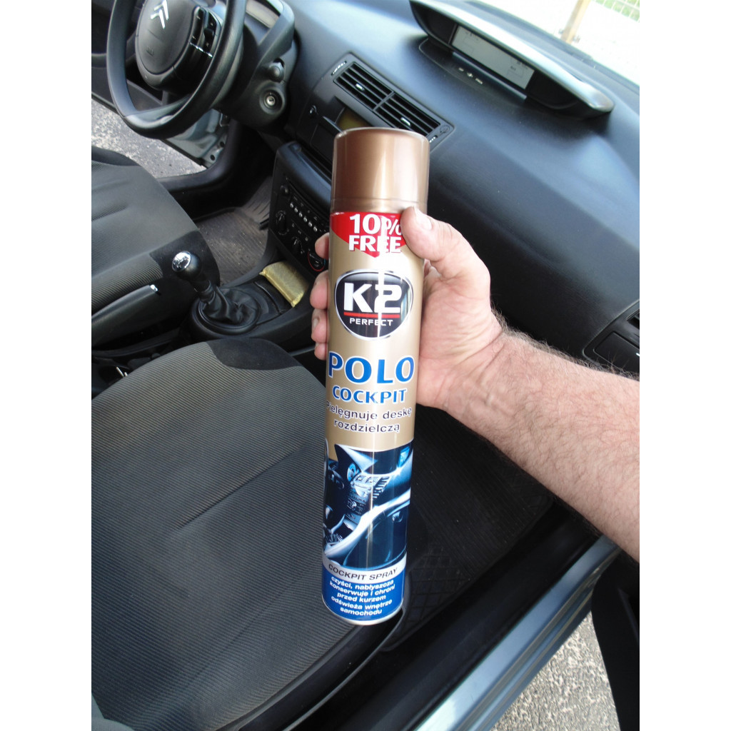 Автополіроль K2 POLO COCKPIT 750ml лимон (K407CY1) - фото 9 Автополіроль K2 POLO COCKPIT 750ml лимон (K407CY1) - фото 9