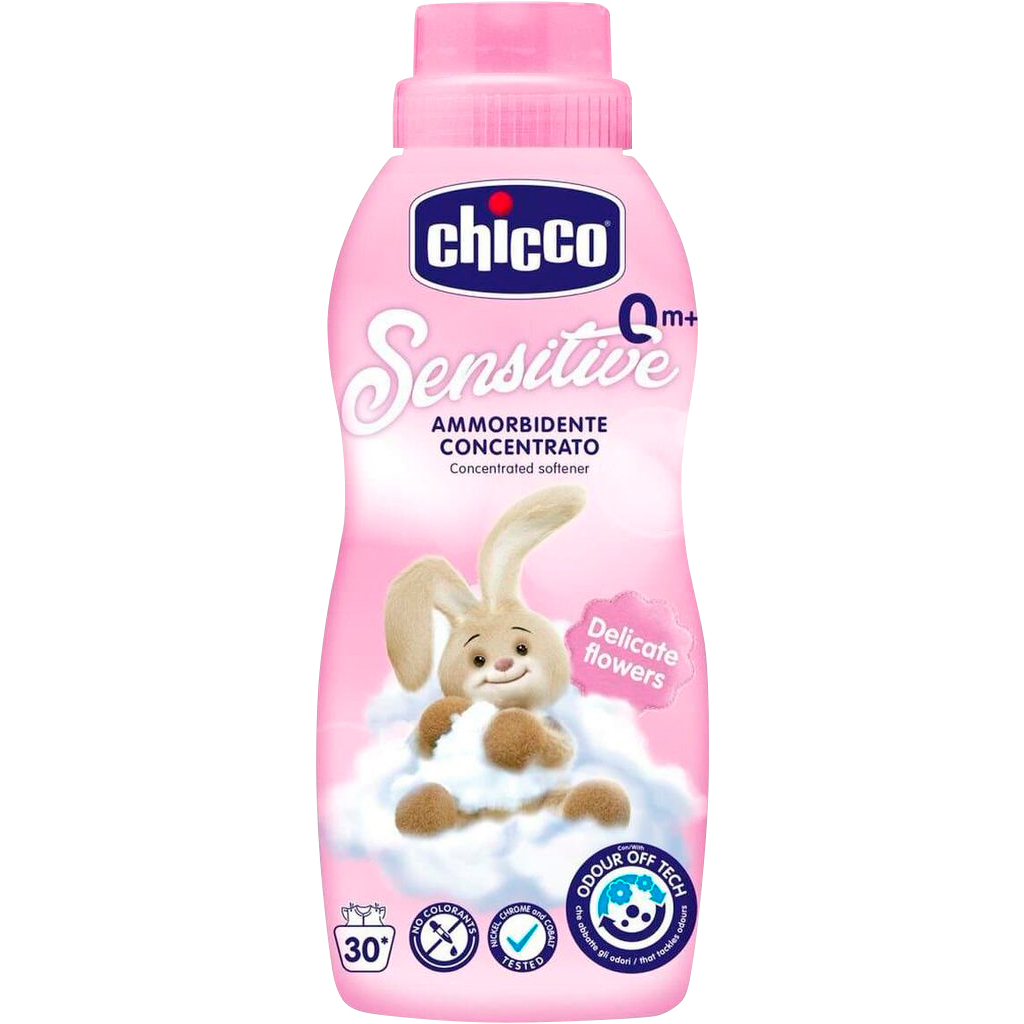 Кондиціонер для білизни Chicco Sensitive Delicate Flowers пом%27якшувач тканин 750 мл (8058664122462) Кондиціонер для білизни Chicco Sensitive Delicate Flowers пом%27якшувач тканин 750 мл (8058664122462)