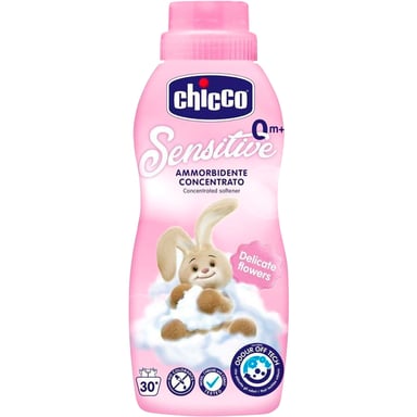 Кондиціонер для білизни Chicco Sensitive Delicate Flowers пом%27якшувач тканин 750 мл (8058664122462)