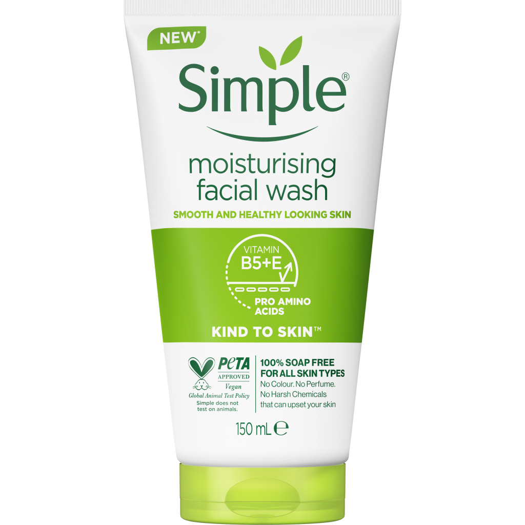 Гель для вмивання Simple Kind to Skin Moisturising Facial Wash 150 мл (5011451103870) Гель для вмивання Simple Kind to Skin Moisturising Facial Wash 150 мл (5011451103870)