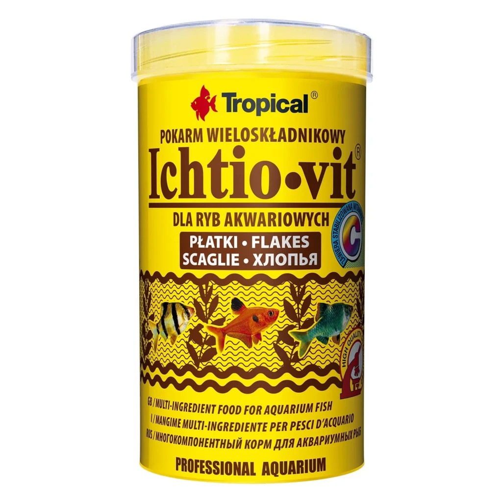 Корм для риб Tropical Ichtio-vit у пластівцях 500 мл (5900469770054) - фото 1