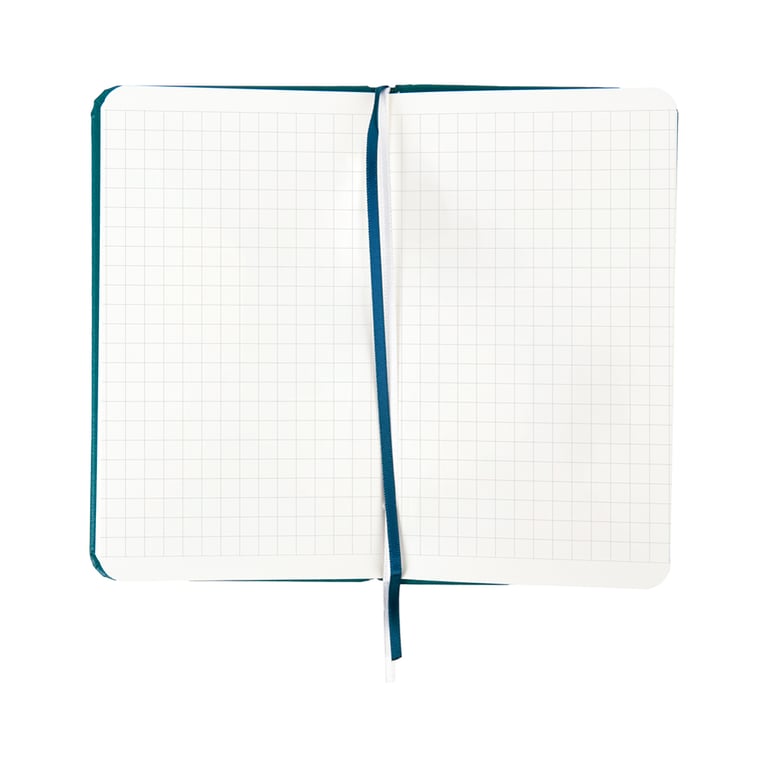 Книга записна Axent Partner, 95x140 мм, 96 аркушів, клітинка, малахітова (8301-31-A) - фото 3