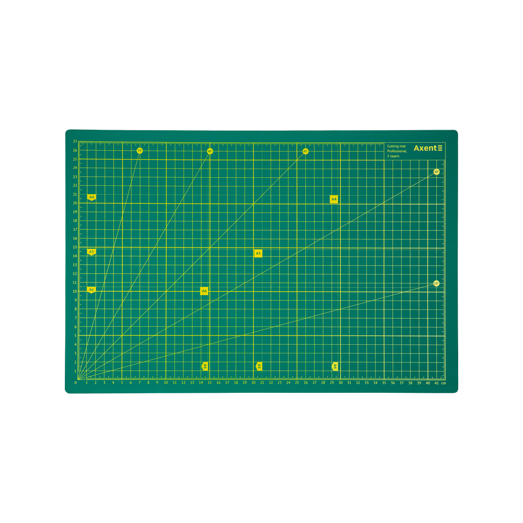 Самовідновлювальний килимок для різання Axent Pro А3, п'ятишаровий (7906-A) - фото 1