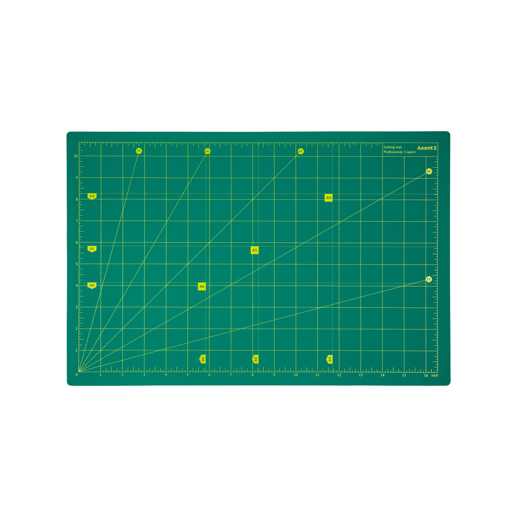 Самовідновлювальний килимок для різання Axent Pro А3, п'ятишаровий (7906-A) - фото 2 Самовідновлювальний килимок для різання Axent Pro А3, п'ятишаровий (7906-A) - фото 2