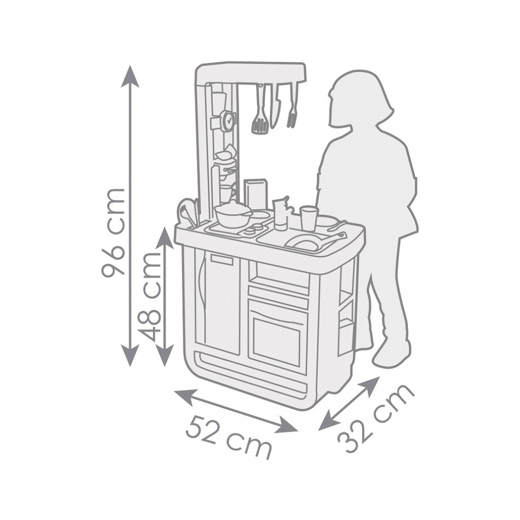 Ігровий набір Smoby Інтерактивна кухня Бон Апетит (310824) - фото 3 Ігровий набір Smoby Інтерактивна кухня Бон Апетит (310824) - фото 3