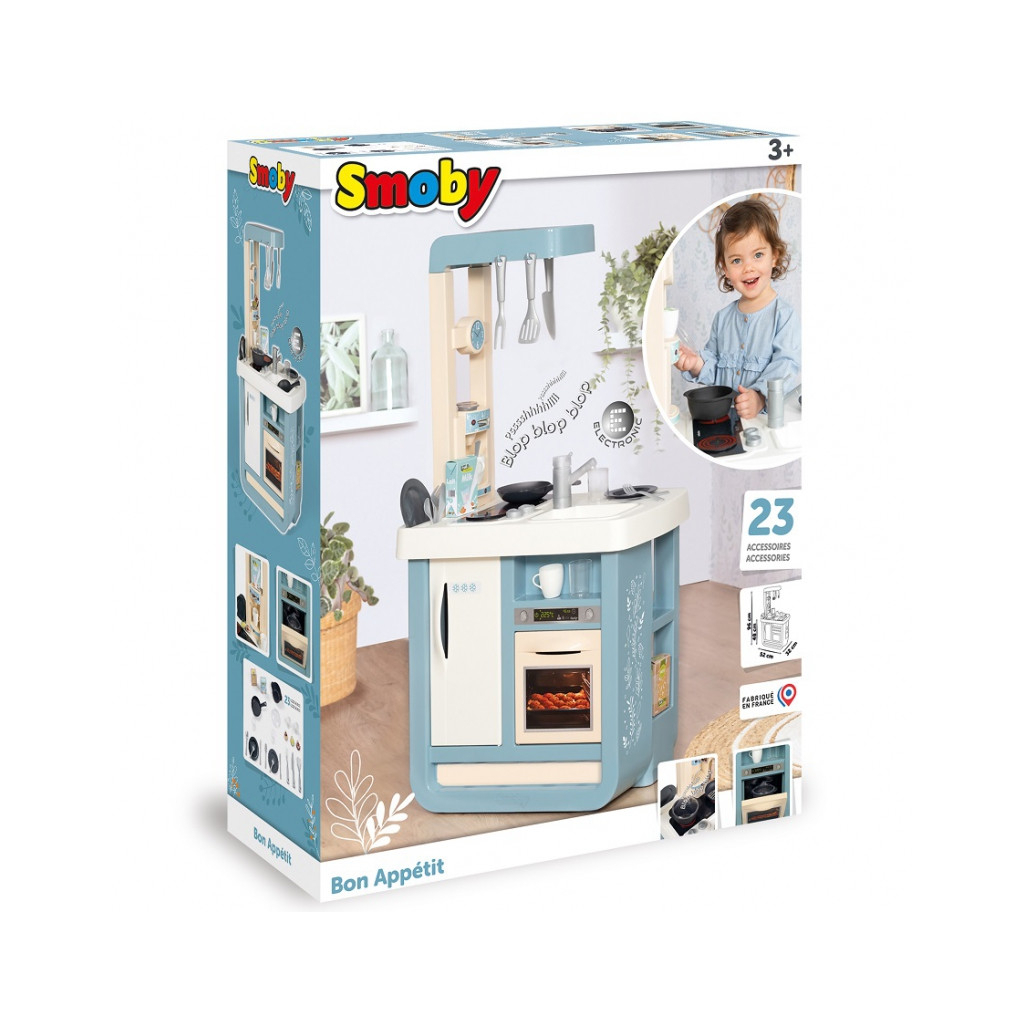 Ігровий набір Smoby Інтерактивна кухня Бон Апетит (310824) - фото 7 Ігровий набір Smoby Інтерактивна кухня Бон Апетит (310824) - фото 7