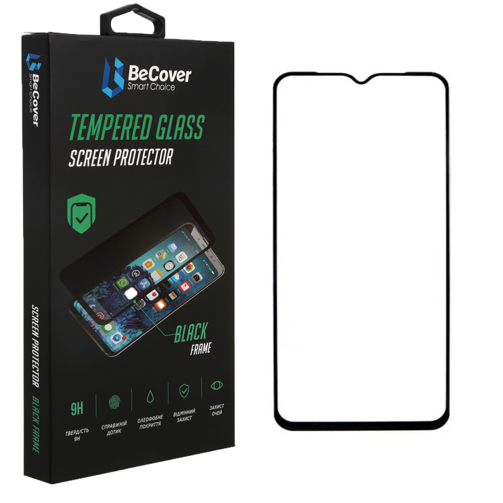 Скло захисне BeCover Blackview A95 Black (708158) - фото 1 Скло захисне BeCover Blackview A95 Black (708158) - фото 1