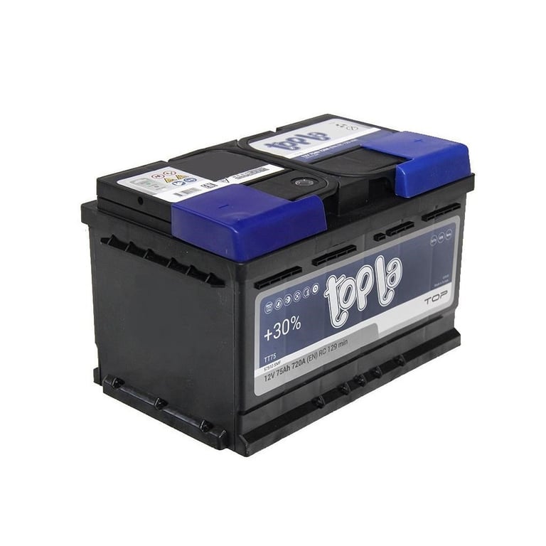 Акумулятор автомобільний Topla 75 Ah/12V TOP Euro (118 072) - фото 3