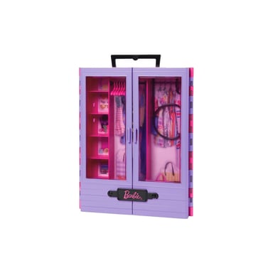 Ігровий набір Barbie Бузкова шафа для одягу (HJL65)