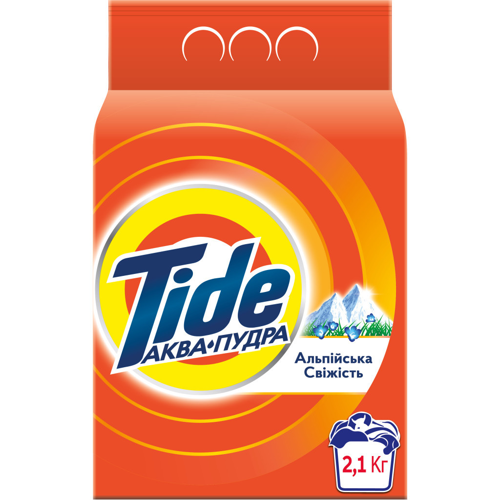 Пральний порошок Tide Аква-Пудра Альпійська свіжість 2.1 кг (8006540534304) - головне фото
