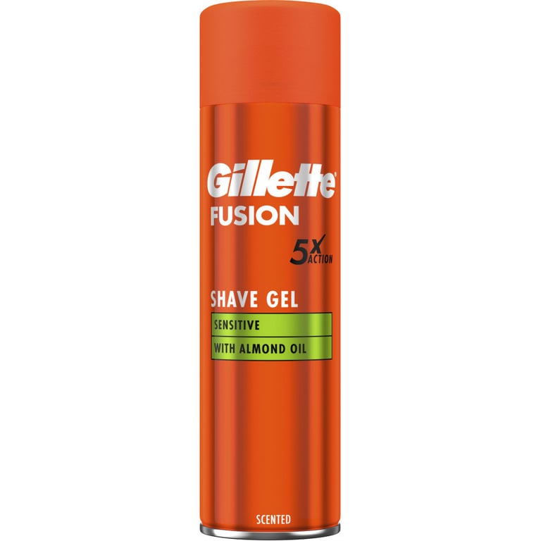 Гель для гоління Gillette Fusion Для чутливої шкіри 200 мл (7702018617098) - фото 1