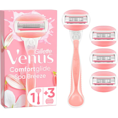 Бритва Gillette Venus Comfortglide Spa Breeze з 4 змінними картриджами (7702018469727) - фото 1