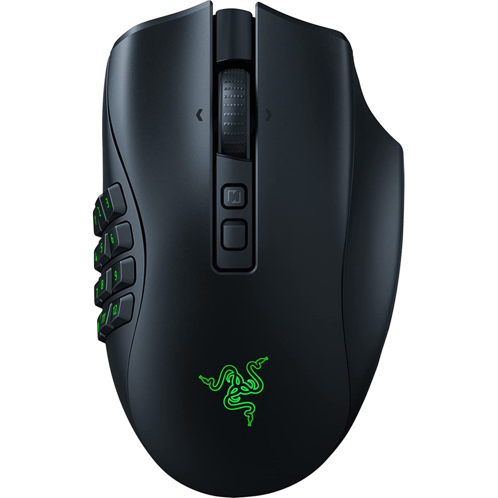 Мишка Razer Naga V2 PRO Black (RZ01-04400100-R3G1) - фото 1 Мишка Razer Naga V2 PRO Black (RZ01-04400100-R3G1) - фото 1