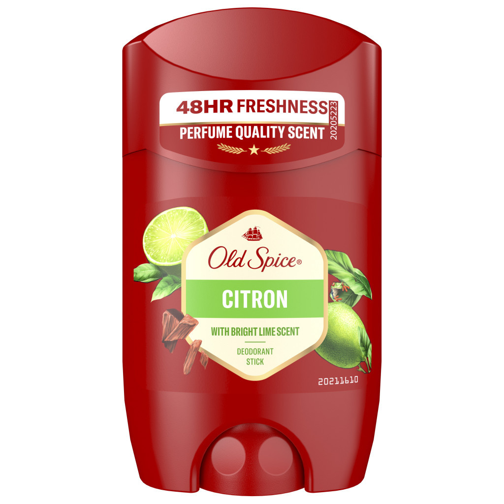 Антиперспірант Old Spice Citron 50 мл (8006540442234/8700216203654) - фото 2 Антиперспірант Old Spice Citron 50 мл (8006540442234/8700216203654) - фото 2