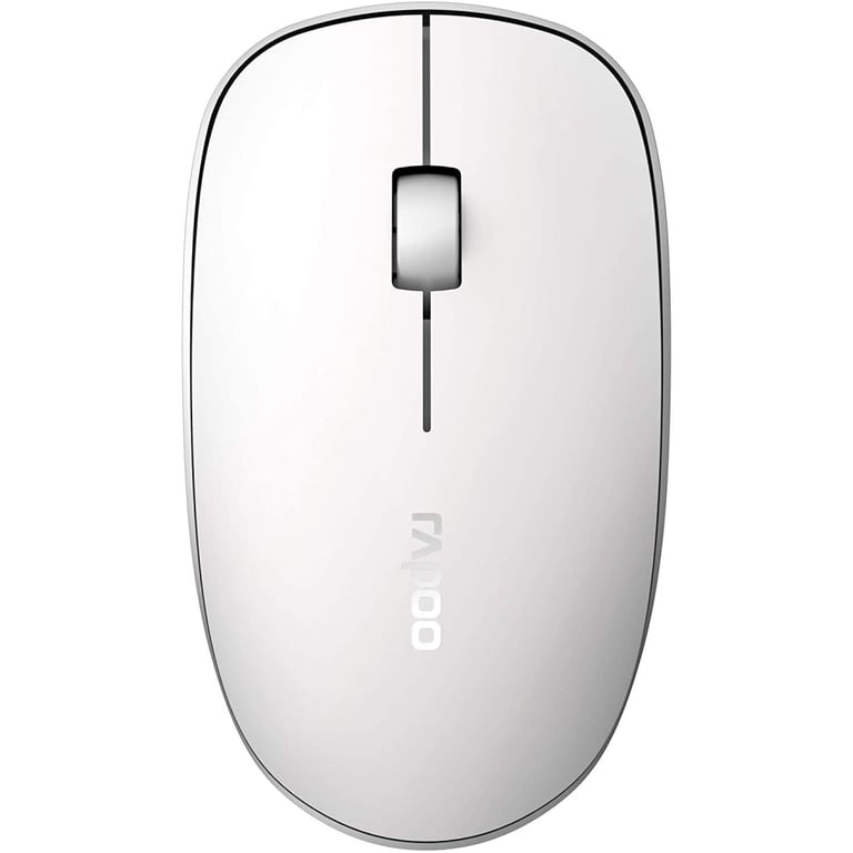 Мишка Rapoo M200 Silent Wireless Multi-mode White (M200 Silent white) - фото 1