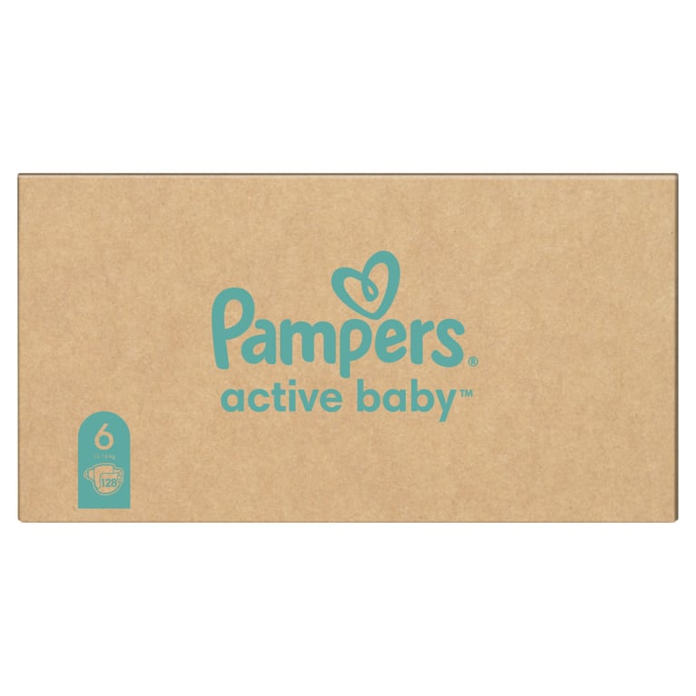 Підгузки Pampers Active Baby Розмір 6 (Extra Large) 13-18 кг 128 шт (8006540032688) - фото 2