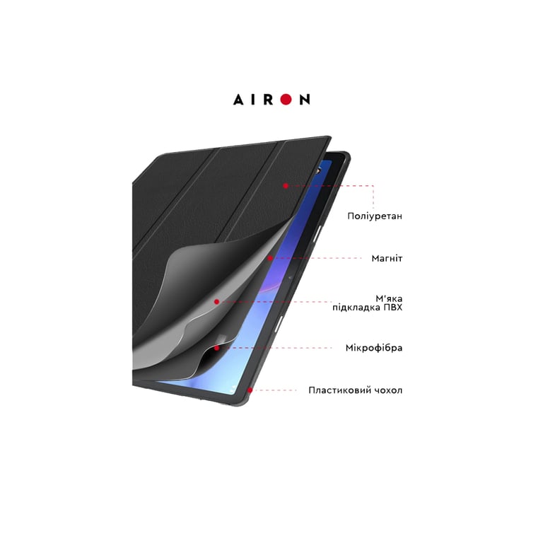 Чохол до планшета AirOn Premium Lenovo tab M10 3rd 10.1 TB (325FU/328FU) + film (4822352781083) - фото 6