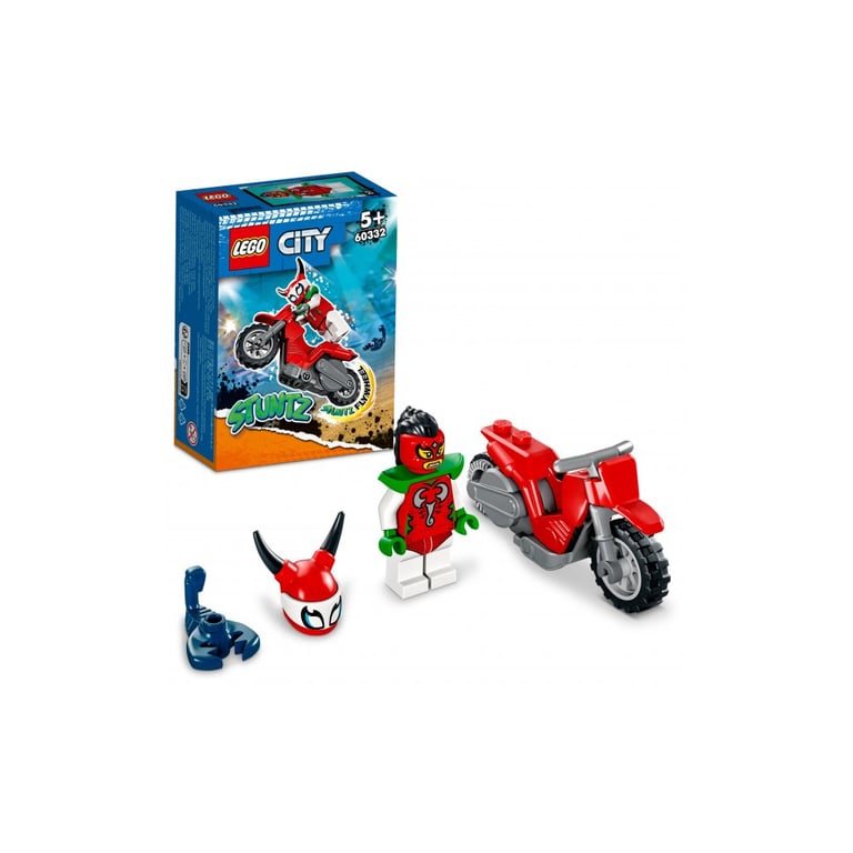 Конструктор LEGO City Stuntz Каскадерський мотоцикл Авантюрного скорпіона 15 деталей (60332) - фото 2