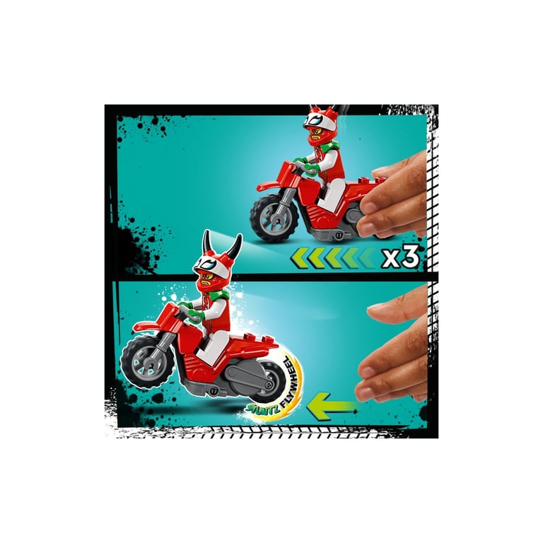 Конструктор LEGO City Stuntz Каскадерський мотоцикл Авантюрного скорпіона 15 деталей (60332) - фото 6